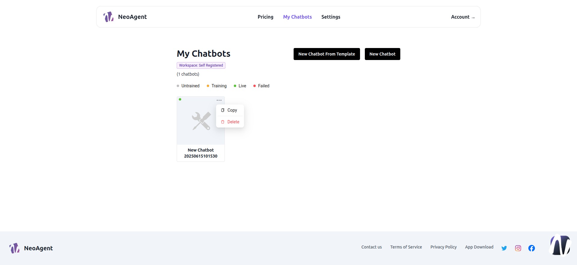 My Chatbots
