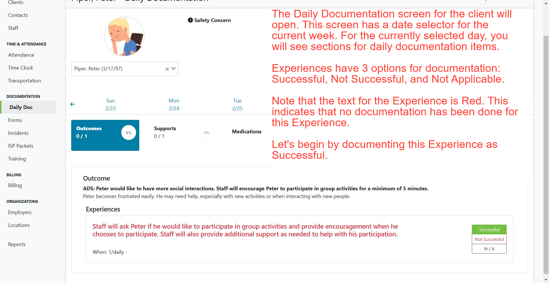 Documenting Client Outcomes - Accessible Version